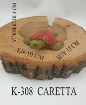 DEKORATİF HEDİYELİK SEVİMLİ CARETTA BİBLO - 2