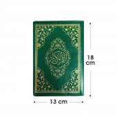 Ayfa Çanta Boy Kılıflı Kuran 13x18 - YEŞİL - 3
