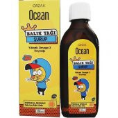 Ocean Portakal Aromalı Balık Yağı Şurubu Kral Şakir 150 ml - 2