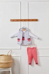 Hippıl Baby Mikili Yelekli 3lü Takım - 1
