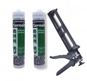 Ceresit Şeffaf Silikon 2Li Set & Plastik Silikon Tabancası - 1