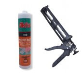 Kartonpiyer & Stropiyer Yapıştırıcı Beyaz 310 Ml Silikon Tabancası - 1
