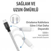 Auris Samsung Android Micro USB Data Destekli Hızlı Şarj Kablosu - 5