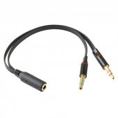 Kulaklık Mikrofon Ayırıcı Çevirici Switch Splitter 3.5mm - 2