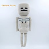Minecraft 24 Cm Gri Peluş İskelet Okçu - 2