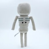 Minecraft 24 Cm Gri Peluş İskelet Okçu - 3