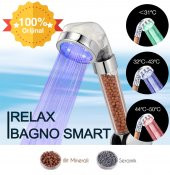 Relax Bagno Led Işıklı %50 Su Tasarruflu Duş Başlığı - Kokulu ve Arıtmalı Duş Başlığı - 1