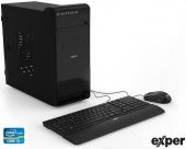 EXPER PC FLEX DEX519 İ5-9400 8GB DDR4 480GB SSD WIFI UMA FREEDOS+KB MOUSE SET - 1