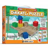 Adeda 3 Boyutlu Dikkatli Puzzle İlk Adım - 1