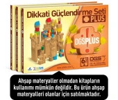 Dikkati Güçlendirme Seti Plus 6 Yaş Kitap (3 Kitap) - Osman Abalı - 1