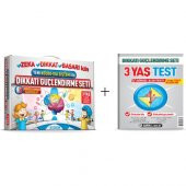 Dikkati Güçlendirme Seti 3 Yaş + Görsel Dikkat Testi - 1