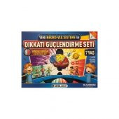 Yeni Neuro-Via Sistemi ile Dikkati Güçlendirme Seti 7 Yaş (3 Kitap) - 1