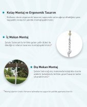 Holmen Şelale Salıncak - Kırmızı - 3