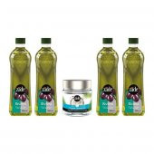 Zade Riviera Zeytinyağı ve Hindistan Cevizi Yağı Avantaj Paketi - 2,175 Litre - 1