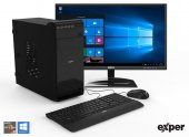 EXPER PC DIAMOND DEX518 R5-3500 8GB DDR4 240GB SSD GT710 2GB W10+KB MOUSE SET +21.5 EXPER MONİTÖR - 1