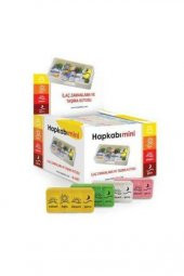 Hapkabı Mini İlaç Saklama Kutusu Günlük - 1