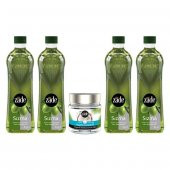 Zade Natürel Sızma Zeytinyağı ve Hindistan Cevizi Yağı Avantaj Paketi - 4 Litre + 175cc - 1