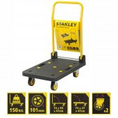 Stanley PC508 150Kg Profesyonel Paket Taşıma Arabası - 2