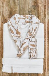 Ecocotton Organik Pamuk Large Bayan Bornoz - Carmina - 1