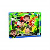 BTEN7592 Laço Kids Ben10 54 Parça Puzzle - 1