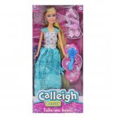 WG-66412 Uzun Saçlı Calleigh Bebek 30 cm -Vardem - 2
