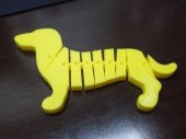 Mafsallı Dachshund  Biblo Dekoratif Hediyelik Süs Eşyası Maket - 2