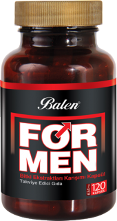 Balen Formen Bitki Ekstraktları Karışımı Kapsül Takviye Edici Gıda 634 MG 120 Kapsül - 1