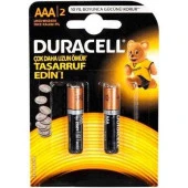 DURACELL AAA İNCE PİL 2Lİ - 1