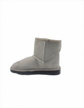 İçi Kürklü Tüylü Gri Bayan Bot 531760 - 1