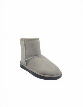 İçi Kürklü Tüylü Gri Bayan Bot 531760 - 3