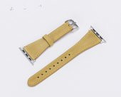 Bouletta Apple Watch Deri Kordon 38-40-42-44mm G15 Sarı - 5