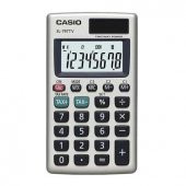 Casio SL-797TV-GD 8 Hane Gümüş Renk Cep Tipi Hesap Makinesi - 1