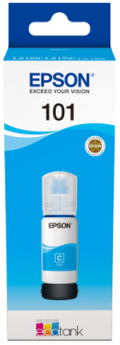 Epson 101 Cyan Mavi Şişe Mürekkep T03V24A L4150-4160-6160-6170-6190 - 1