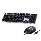 Oyuncu Klavye+Mouse Set Gaming Ledli Klavye+Mouse Set - 1