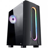 PowerBOOST 500W VK-P3302B 1X RGB FANLI GAMING MID-TOWER KASA - 1