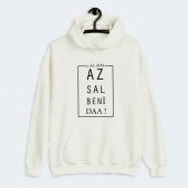 Az Sal Beni Daa Yazılı Karadeniz Kapşonlu Sweatshirt - 1