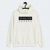 Sivaslıyık Gardaş Yazılı Kapşonlu Cepli Sweatshirt - 1