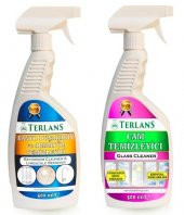Terlans Cam Temizleyici + Banyo Duşakabin Temizleyici 2 x 500 ML - 1