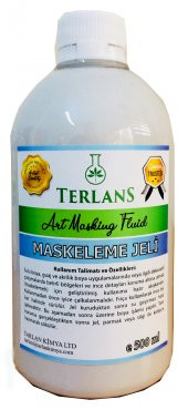 TERLANS Ahşap ve Porselen Boyama Maskeleme Jeli 500 ml - 1