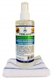 TERLANS Tekstil Kumaş Temizleyici Leke Sökücü 250ml+Temizlik Bezi - 1