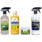 TERLANS Lastik Parlatıcı Araç İç Dış Detay Temizlik 4 lü Set - 3
