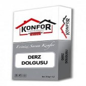 Konfor Derz Dolgu Silikonlu Gri 20 Kg - 1