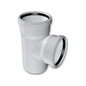 50x50 Pvc Pissu Boru Te Çatal - 1