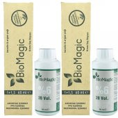 BioMagic Organik Amonyaksız Saç Boyası (Kakao-4.03)+Oksidan (2 Adet) thumbnail 5