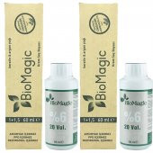 BioMagic Organik Amonyaksız Saç Boyası (Viyole-66.88)+Oksidan (2 Adet) - 1