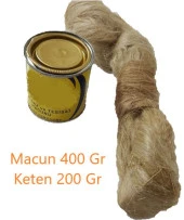 Keten Ve Macun Seti Doğalgaz Macunu Ve Tesisat Kendiri Birlikte - 1