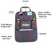 Araba Oto Koltuk Arkası Organizer Araç İçi Bod Düzenleyici thumbnail 4