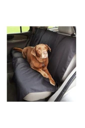 Koltuk Sıvı Su Geçirmez Kumaş Araba Oto Araç Arka Koltuk Kedi Köpek Için Koltuk Örtüsü Kılıfı thumbnail 6