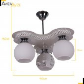 Aviza Avize Pervane 3 Lü Avize - 2