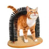Kedi Kaşınma Tırmalama Evi Tahtası Oyuncağı Kedi Sürtünme Aparatı - 2